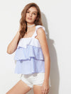 Petal Air Layered Top