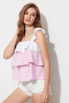Petal Air Layered Top