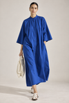 Cobalt Blue Oversized Shirt Dress