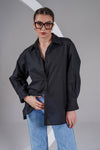 Classic Black Cotton Shirt