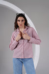 The Weekend Stripe Cotton Shirt