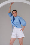 Summer Haze Tie Up Top