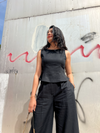 Black Aura Linen Set